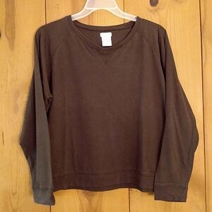 Secret Treasures Raglan Sleeve Loungewear Top